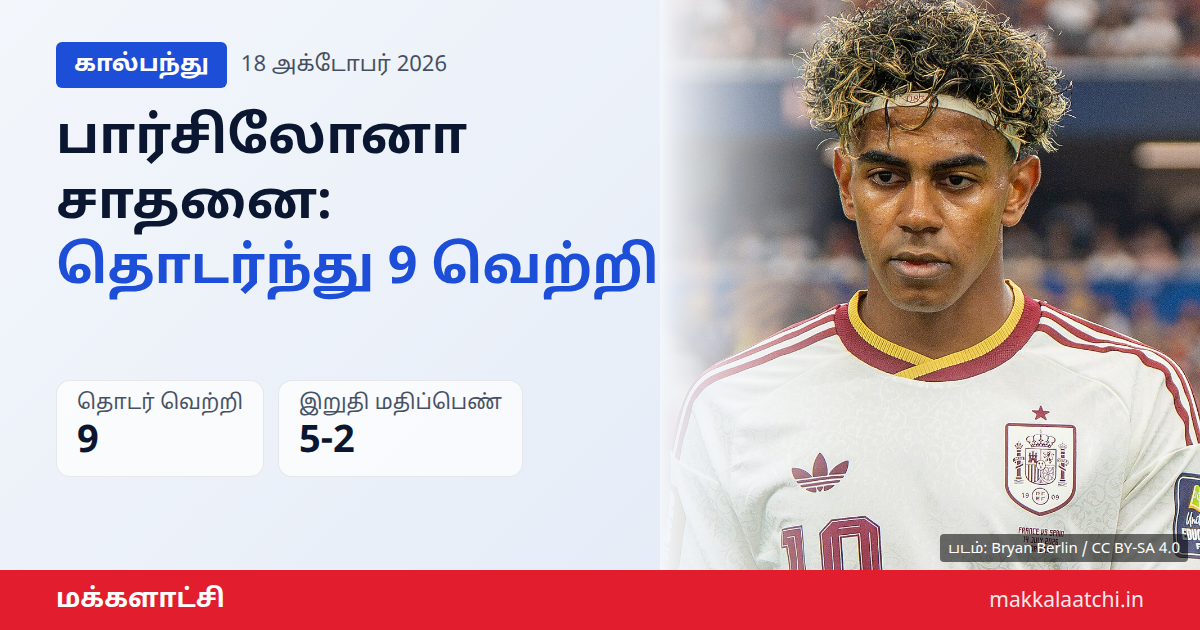 பார்சிலோனா சாதனை: லா லீகாவில் தொடர்ந்து 9 வெற்றி