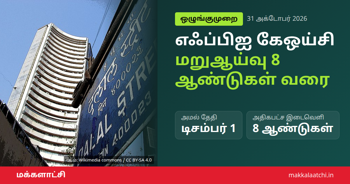 எஃப்பிஐ கேஒய்சி மறுஆய்வு காலம் நீட்டிப்பு குறித்த செபி அறிவிப்பு