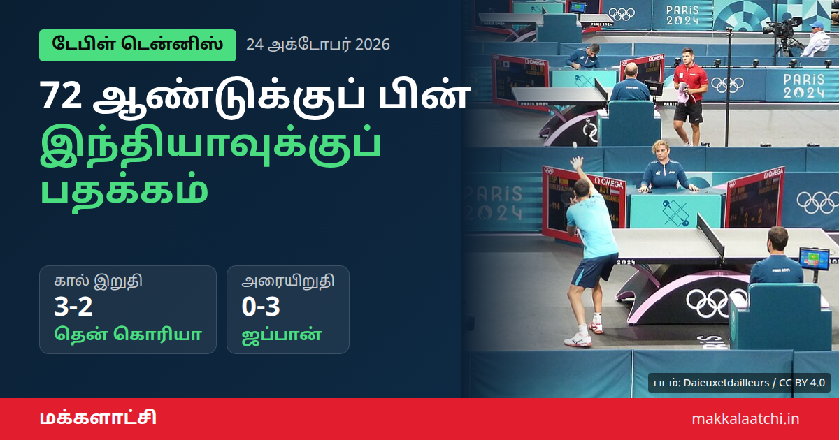 ஆசிய டேபிள் டென்னிஸ் பதக்கம் வென்ற இந்திய கலப்பு இரட்டையர் ஜோடி