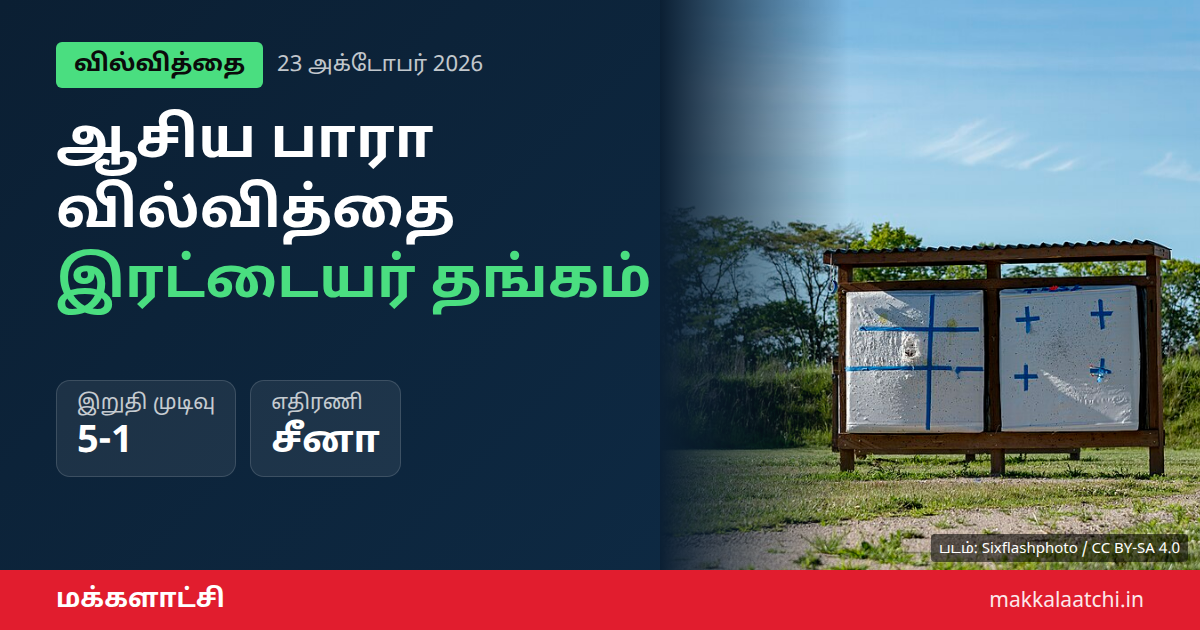 ஆசிய பாரா வில்வித்தை தங்கம் வென்ற ஹர்விந்தர் சிங், விஜய் சுண்டி