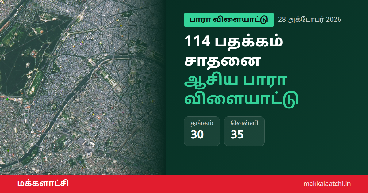 114 பதக்கம் சாதனை படைத்த இந்திய பாரா வீரர்கள்
