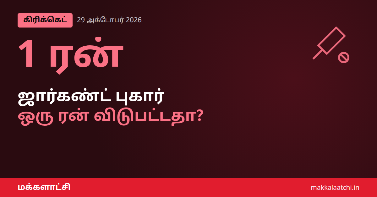 ஜார்கண்ட் கிரிக்கெட் சங்கம் புகார் அளித்த மகளிர் U19 கிரிக்கெட் ஆட்டம்