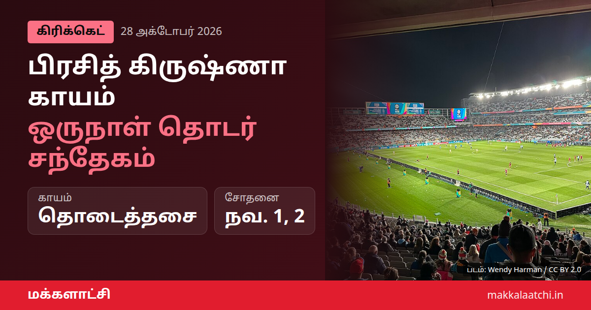 பிரசித் கிருஷ்ணா காயம் - இந்திய வேகப்பந்து வீச்சாளர் ஒருநாள் தொடர் சந்தேகம்